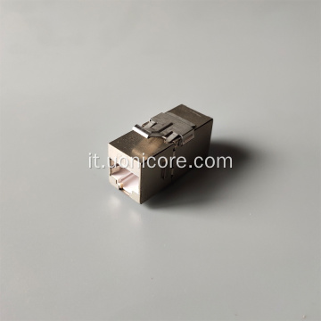 RJ45 a RJ45 STP CAT6A 10G Cointer Jack